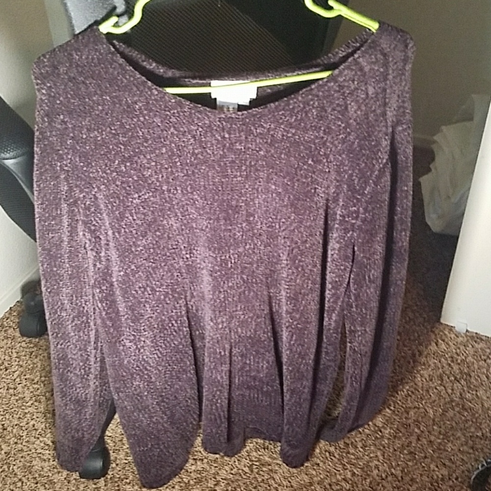 Purple Sweater